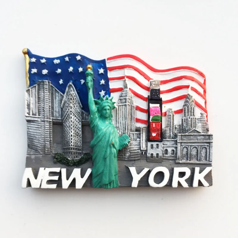 Home Decor Usa - America New York Travelling Souvenirs Fridge