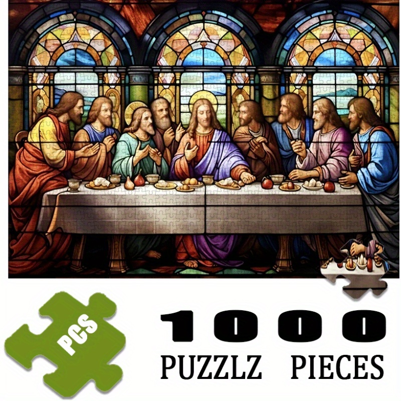 Home Decor Game - 1000pcs Religious Scene Last Supper Paper