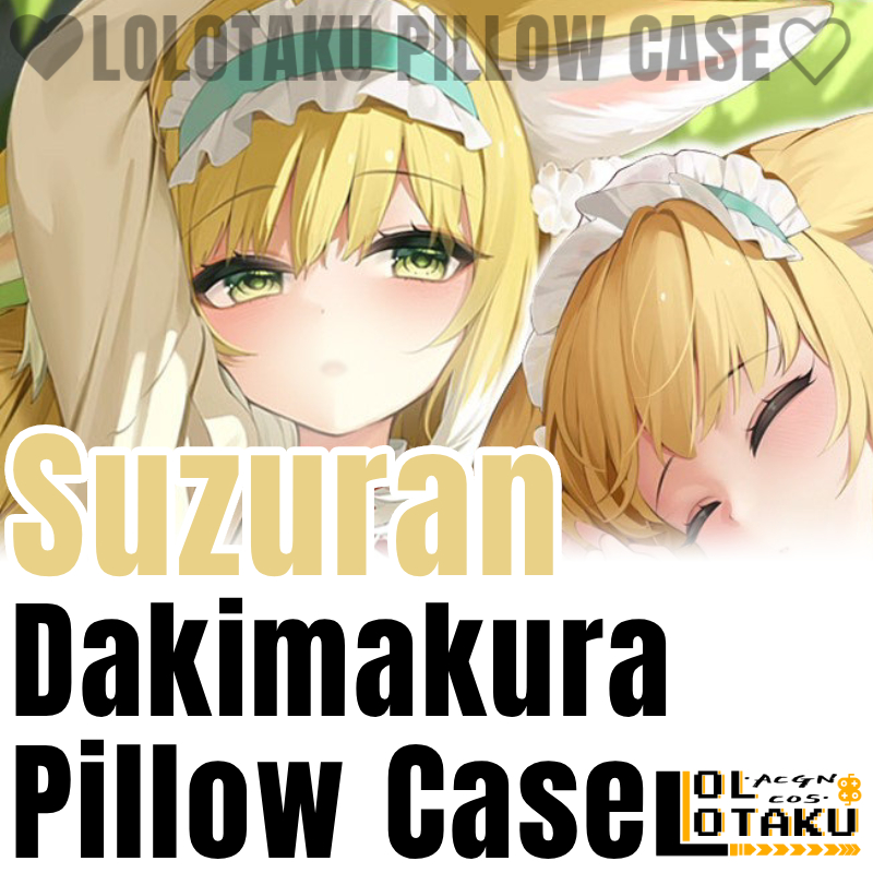 Home Decor Game - Suzuran Dakimakura Arknights Game Pillowcase Hugging