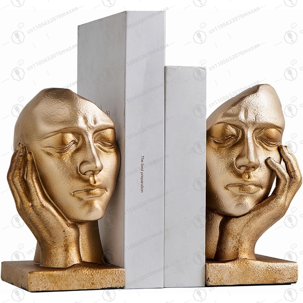 Vintage Thinker Book Ends for  - Aesthetic Bookend ulasan dan harga