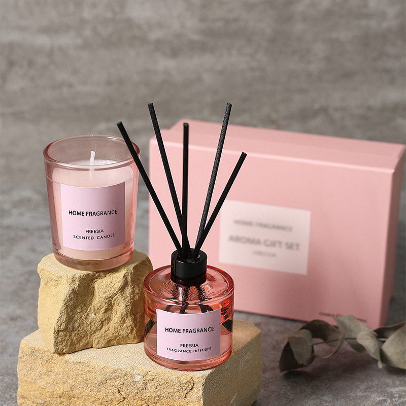 Premium Reed Diffuser and Cand - Scented Candle Set ulasan dan harga