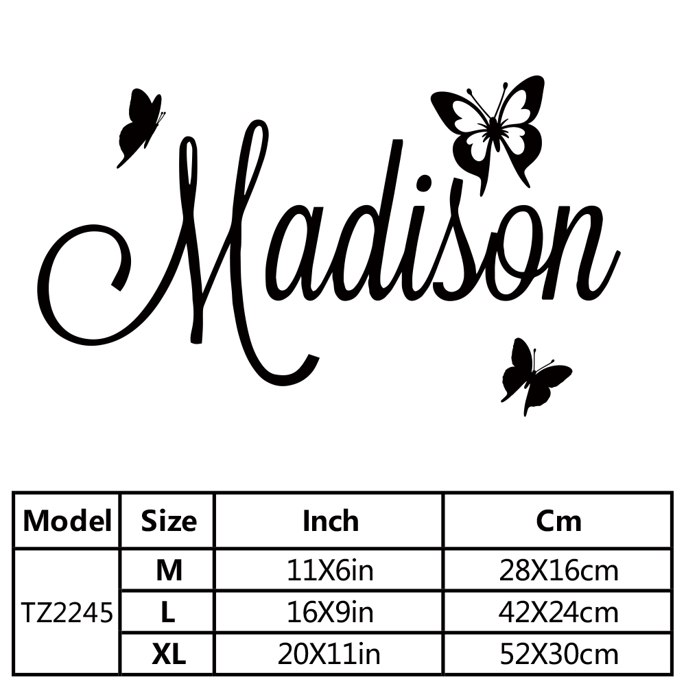 1pc New Design Personalize Cus - Home Decor Sticker ulasan dan harga