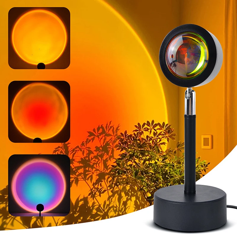 Smart LED Sunset Lamp Colorful - Home Decor Free App ulasan dan harga