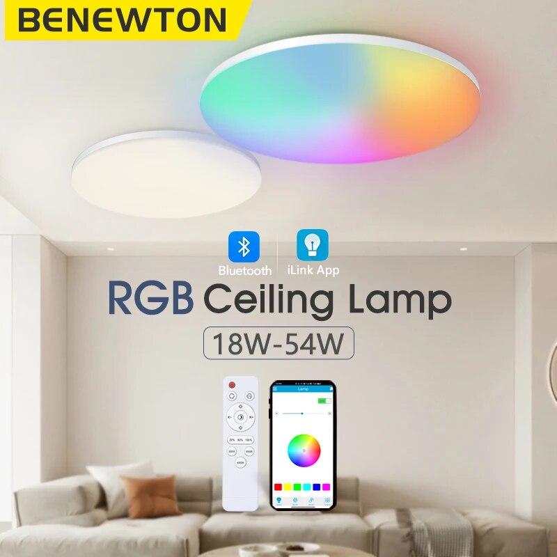 BENEWTON Smart Ceiling Light R - Home Decor Free App ulasan dan harga