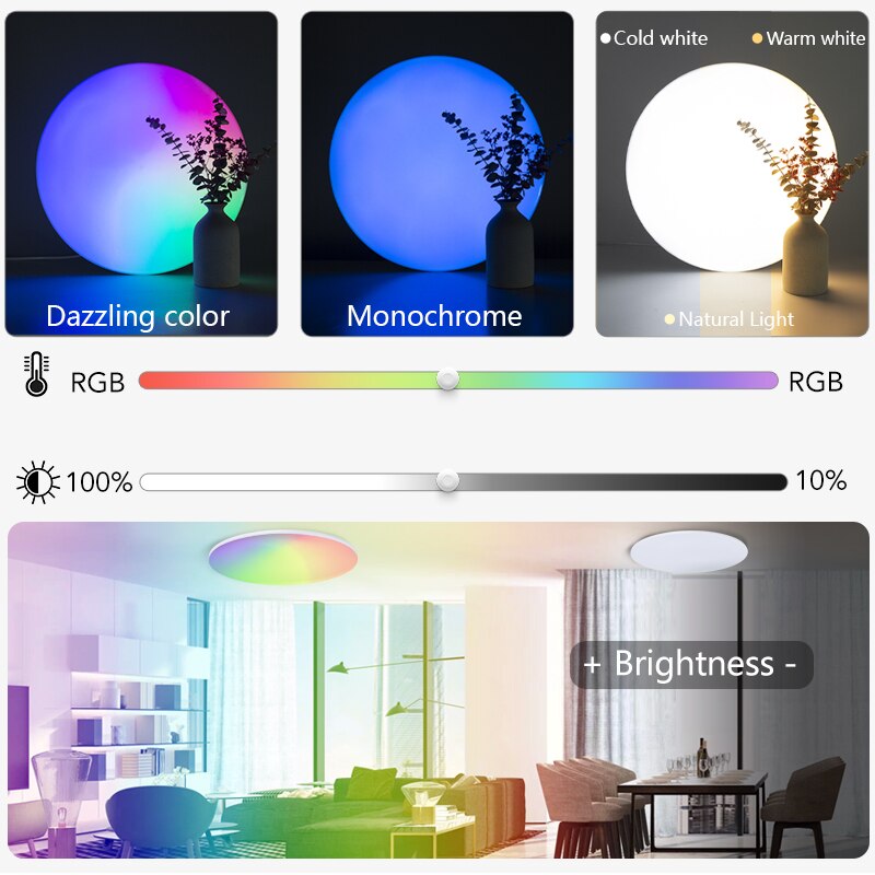 BENEWTON Smart Ceiling Light R - Home Decor Free App ulasan dan harga