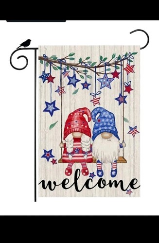 Welcome Tree Patriotic Gnomes  - Home Decor Usa ulasan dan harga