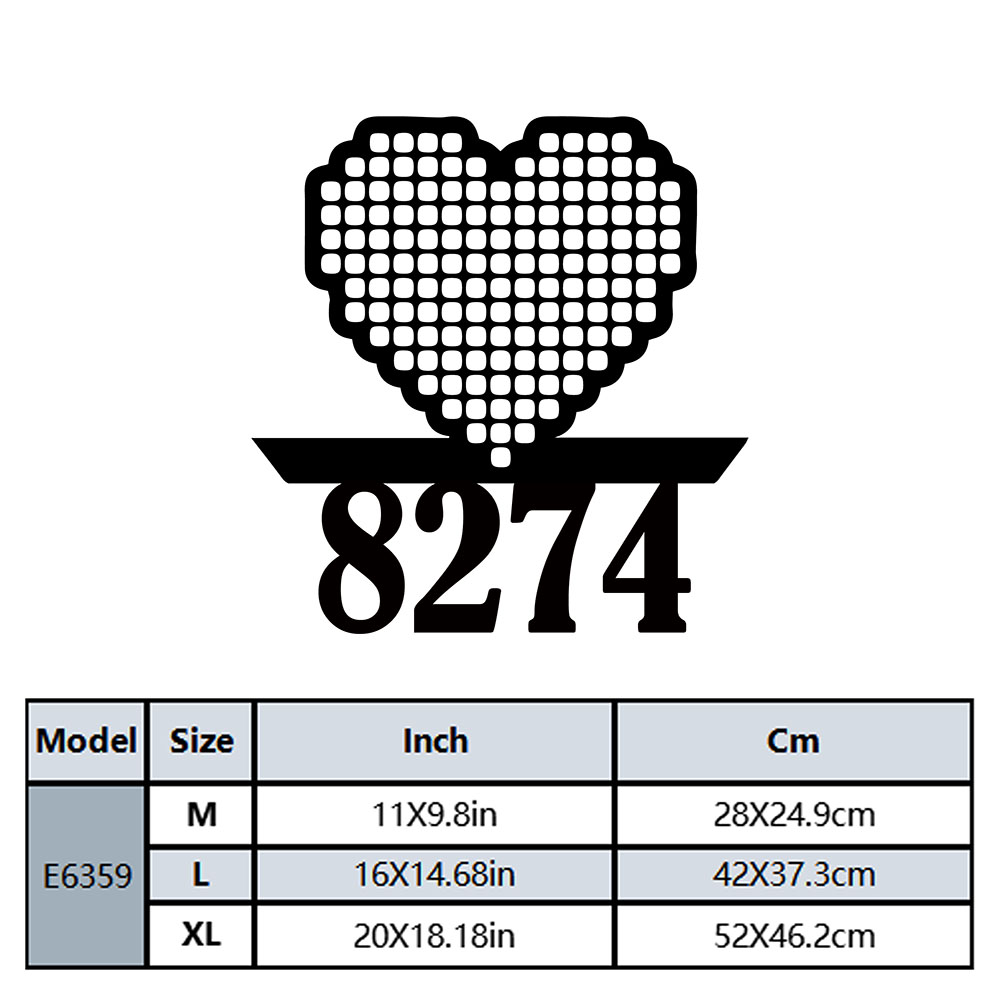 1PC Cool Love Customizable Nam - Home Decor Sticker ulasan dan harga