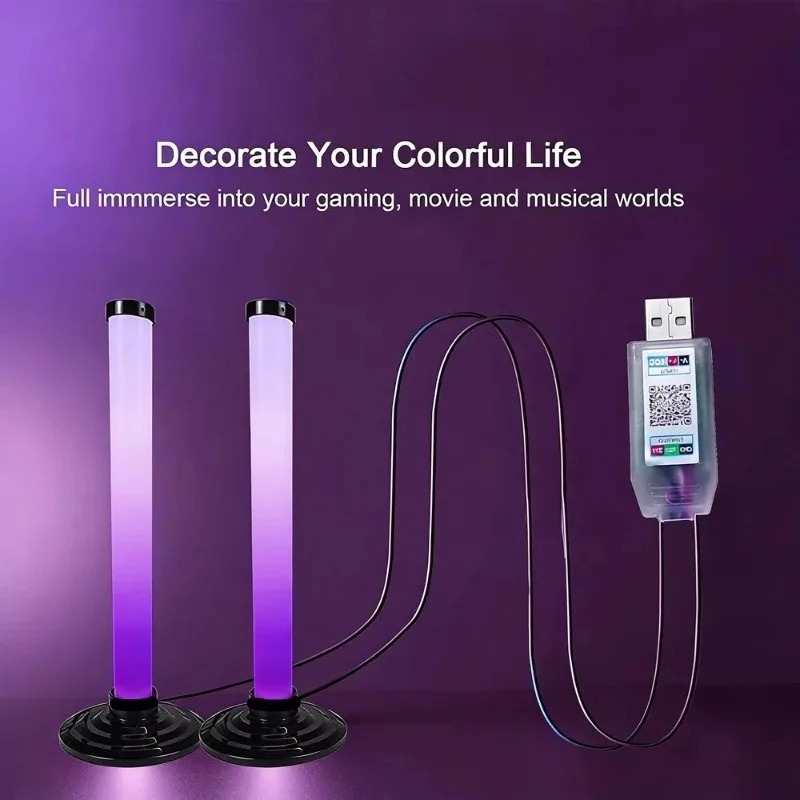 RGB LED Light Bar USB Powered, - Home Decor Free App ulasan dan harga