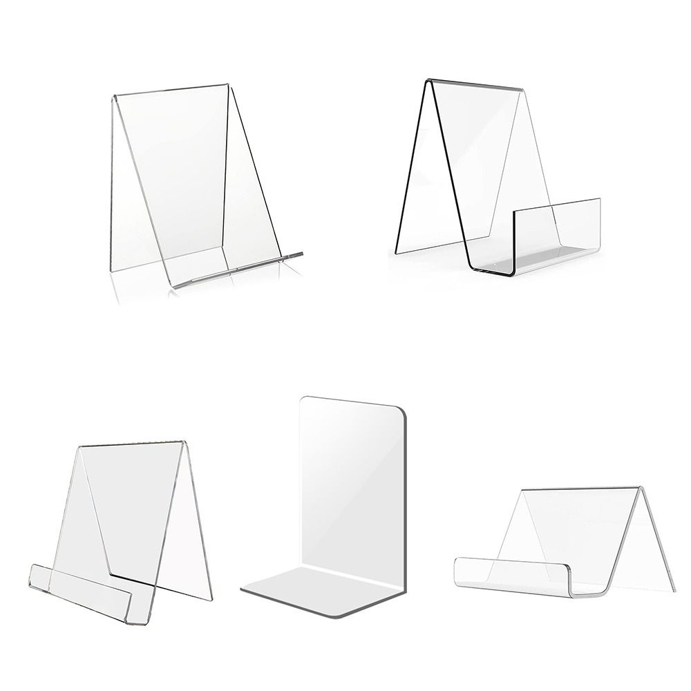 High Quality Acrylic Book Hold - Aesthetic Bookend ulasan dan harga
