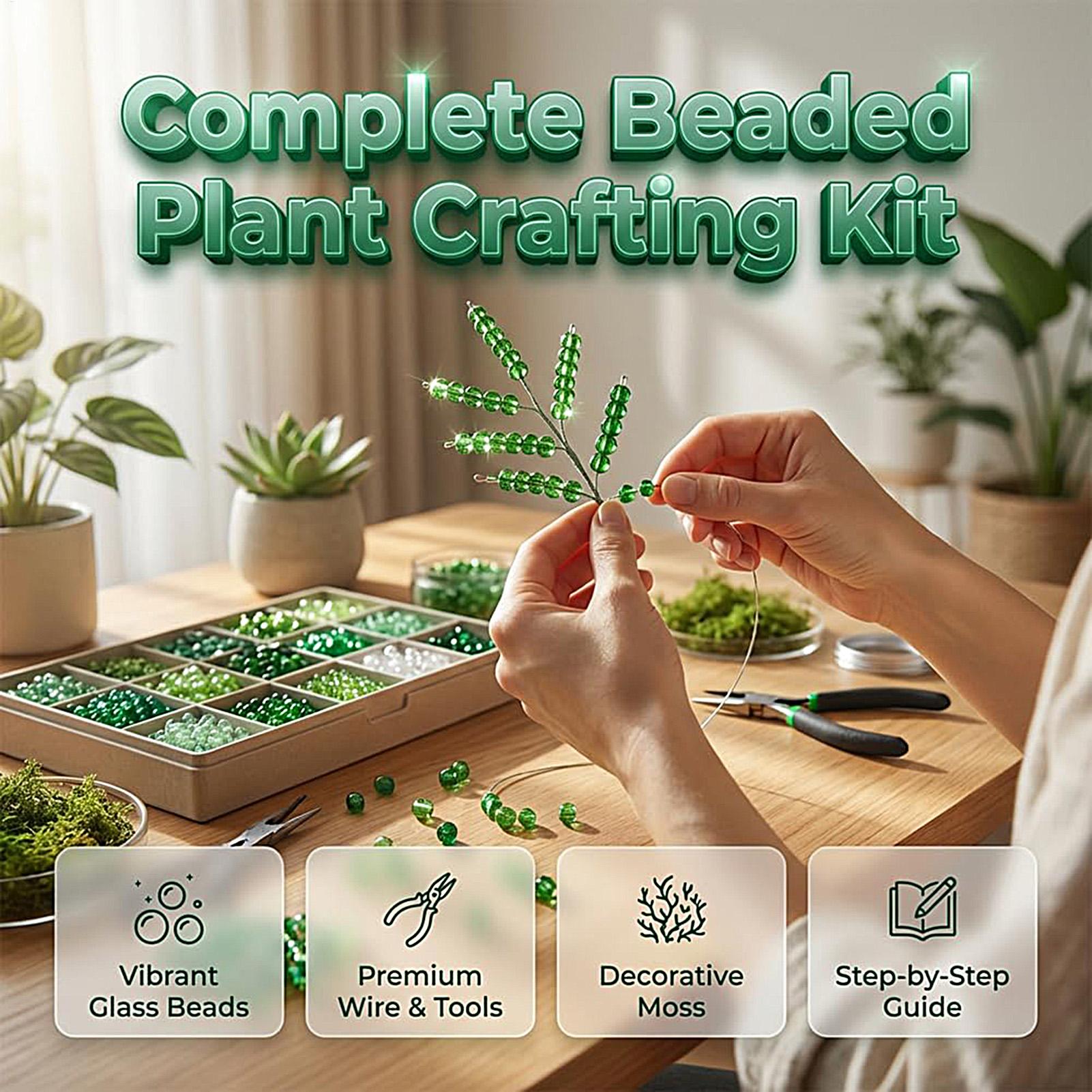 5500 Pcs Beaded Plant Kit Hand - Home Decor Usa ulasan dan harga