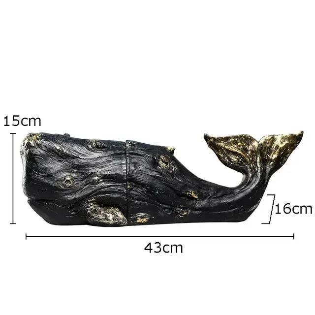 Gold Plated Whale Bookends Lib - Aesthetic Bookend ulasan dan harga