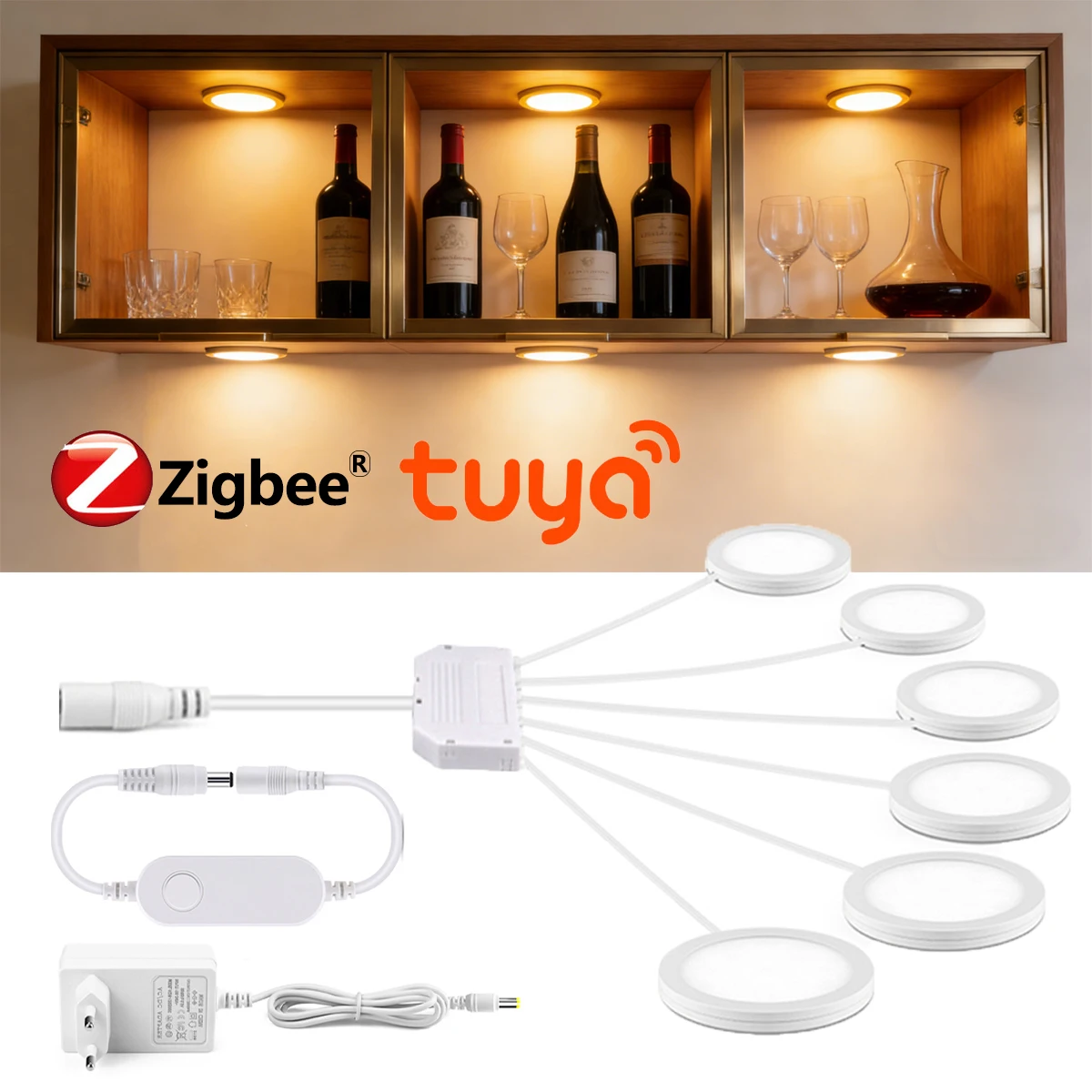 Smart Home Zigbee Tuya Voice C - Home Decor Free App ulasan dan harga