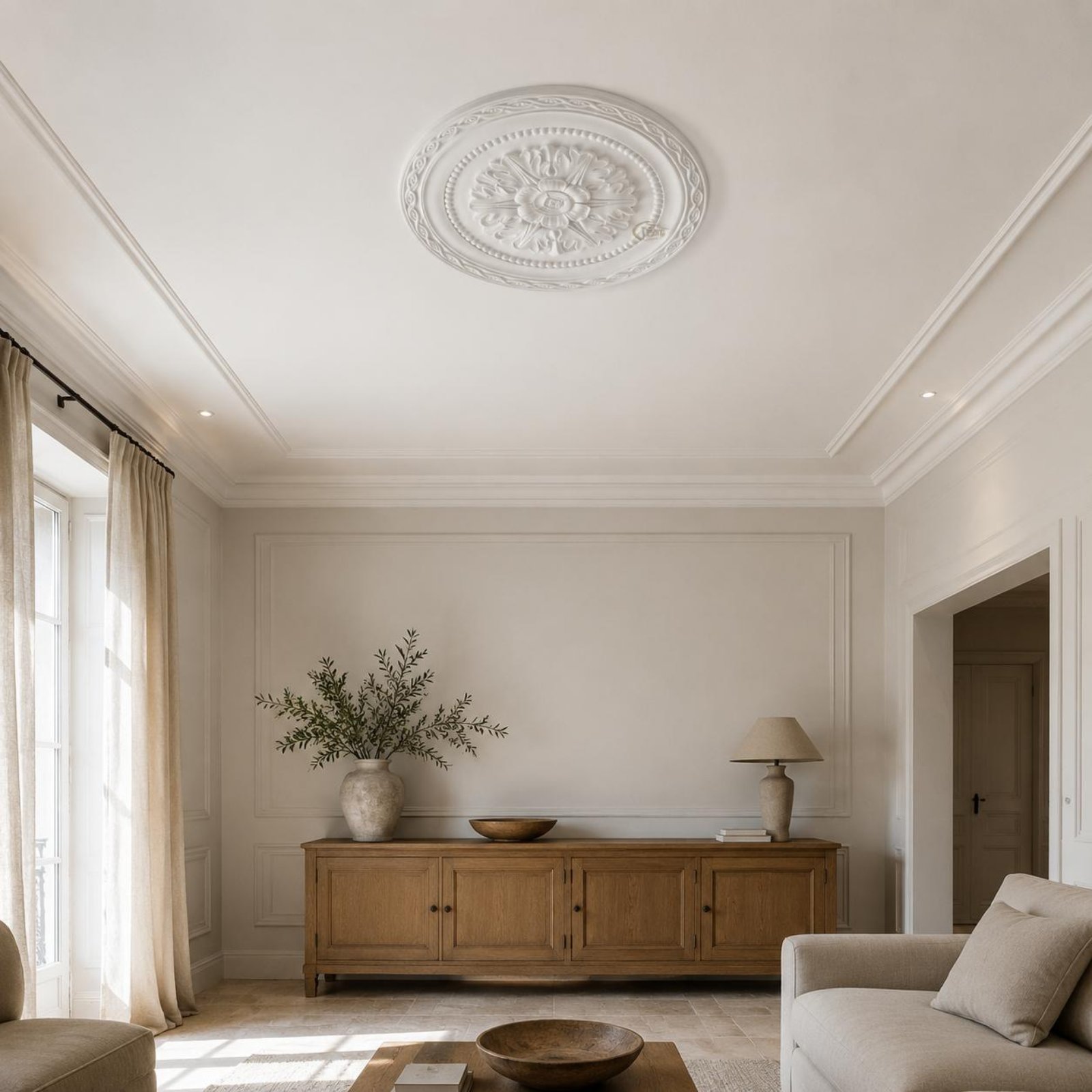 Ceiling Medallion European Des - Home Decor Design ulasan dan harga