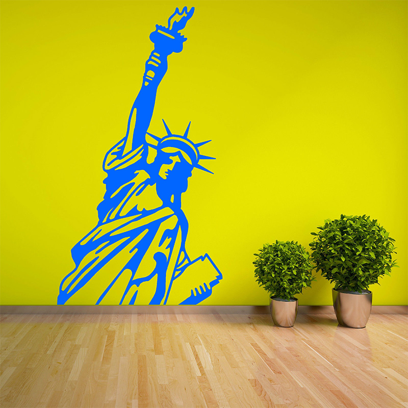 POOMOO Wall Decals STATUE OF L - Home Decor Usa ulasan dan harga