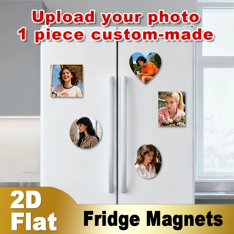 Custom Photo Fridge Magnet 2D  - Home Decor Design ulasan dan harga