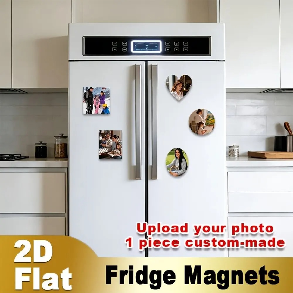 Custom Photo Fridge Magnet 2D  - Home Decor Design ulasan dan harga