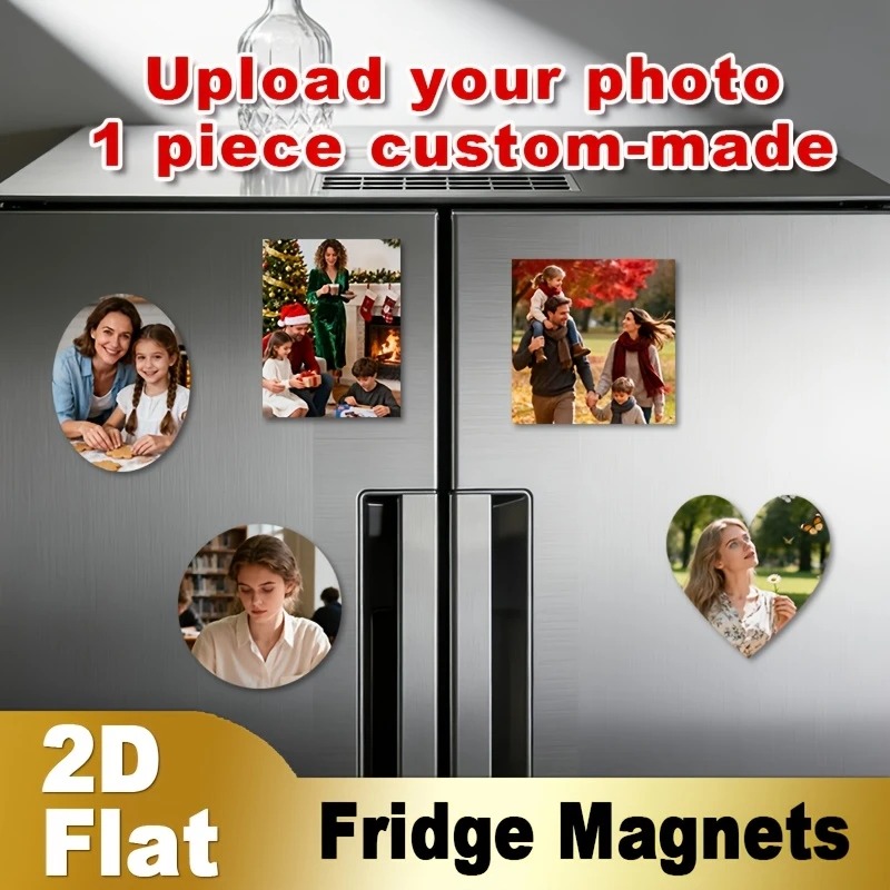 Custom Photo Fridge Magnet 2D  - Home Decor Design ulasan dan harga