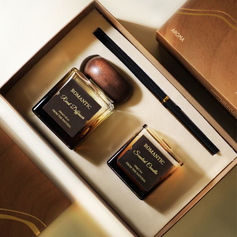 Fireless aromatherapy gift box - Scented Candle Set ulasan dan harga