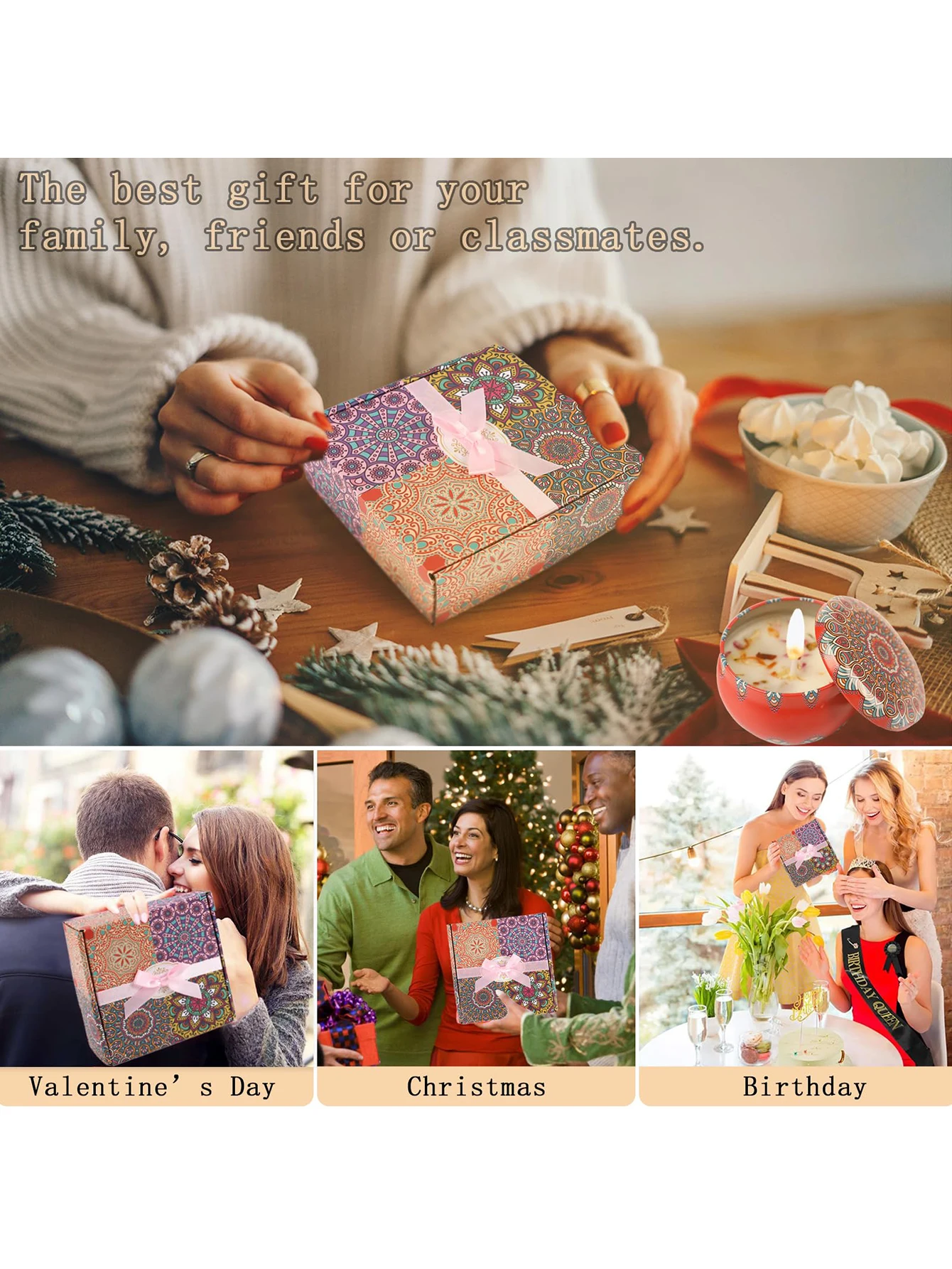 4pcs/set, Scented Candles Gift - Scented Candle Set ulasan dan harga