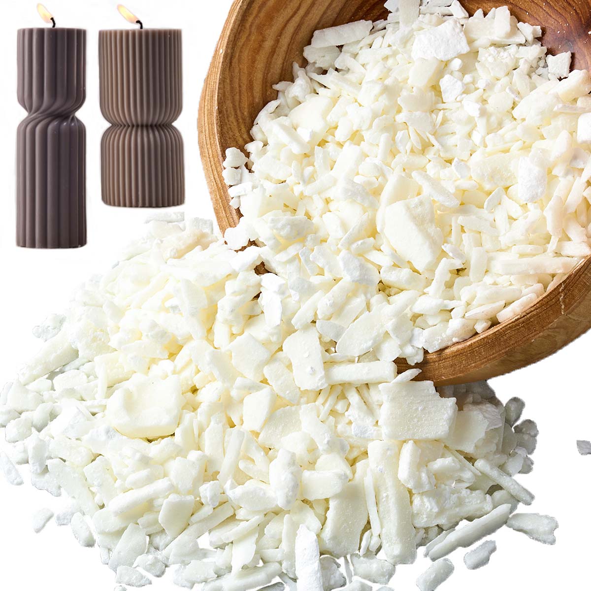 1 Pounds Pure White Soy Wax Fo - Scented Candle Set ulasan dan harga