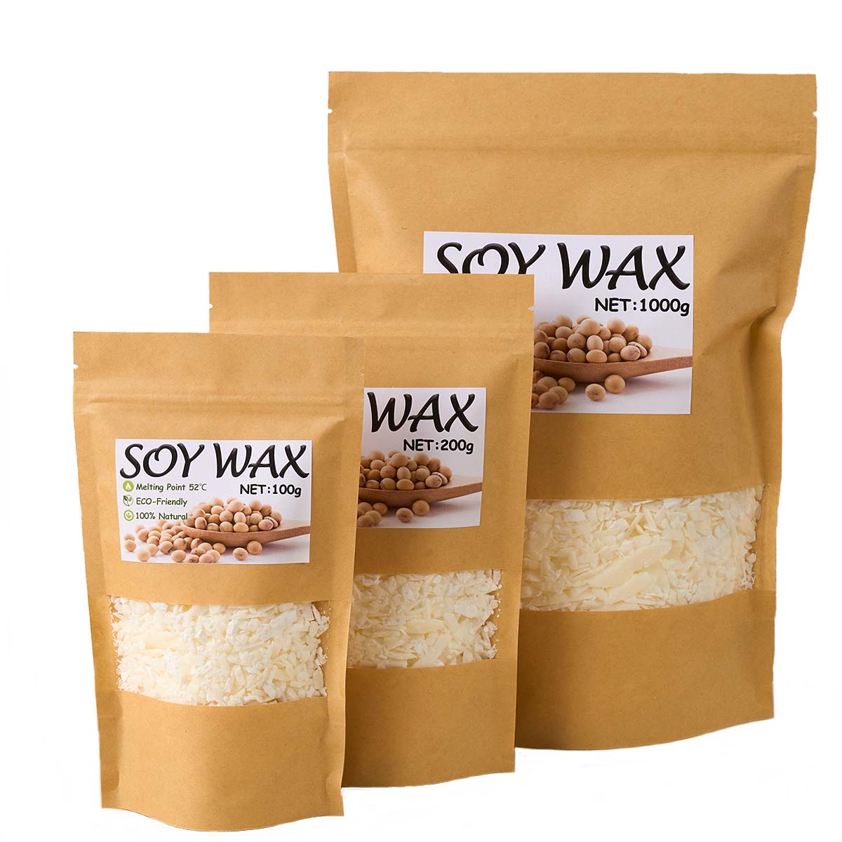 1 Pounds Pure White Soy Wax Fo - Scented Candle Set ulasan dan harga