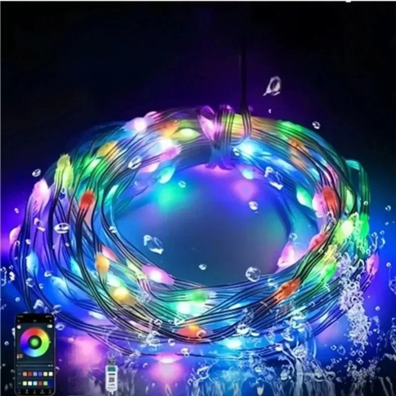 DIY Smart RGB LED Lights USB B - Home Decor Free App ulasan dan harga