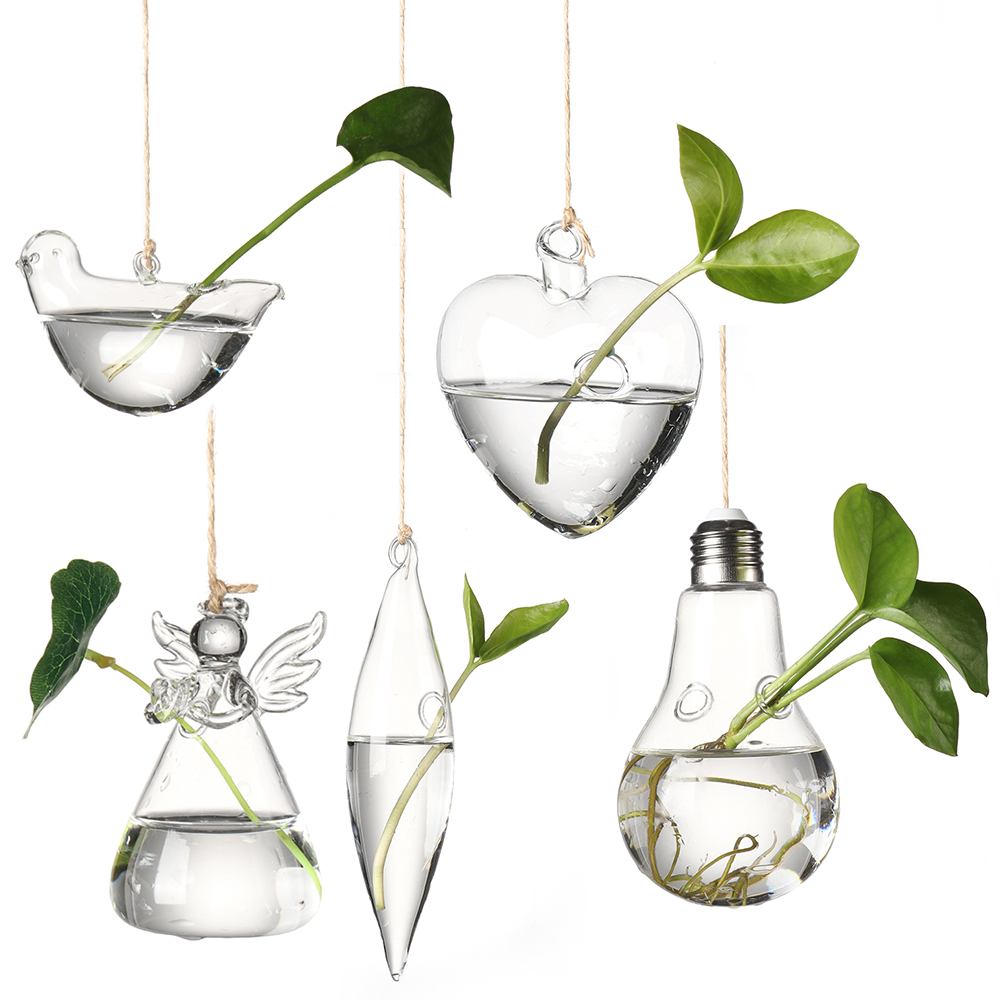 Creative Hanging Glass Vase Hy - Terrarium Glass Bottle ulasan dan harga