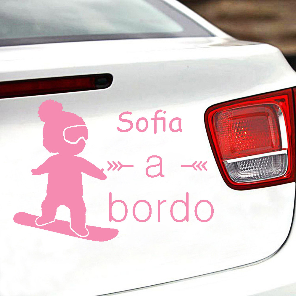 1pc Vinyl baby a bordo colorfu - Home Decor Sticker ulasan dan harga