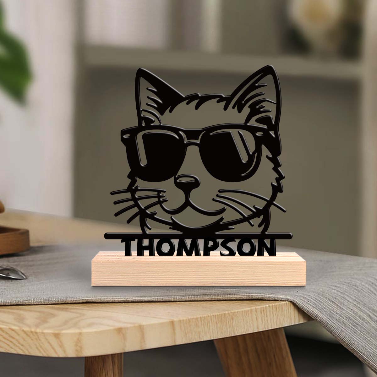 1pc Customizable Wrought Iron  - Home Decor Names ulasan dan harga