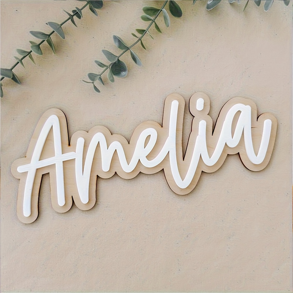 Customizable Double-Layered Wo - Home Decor Names ulasan dan harga