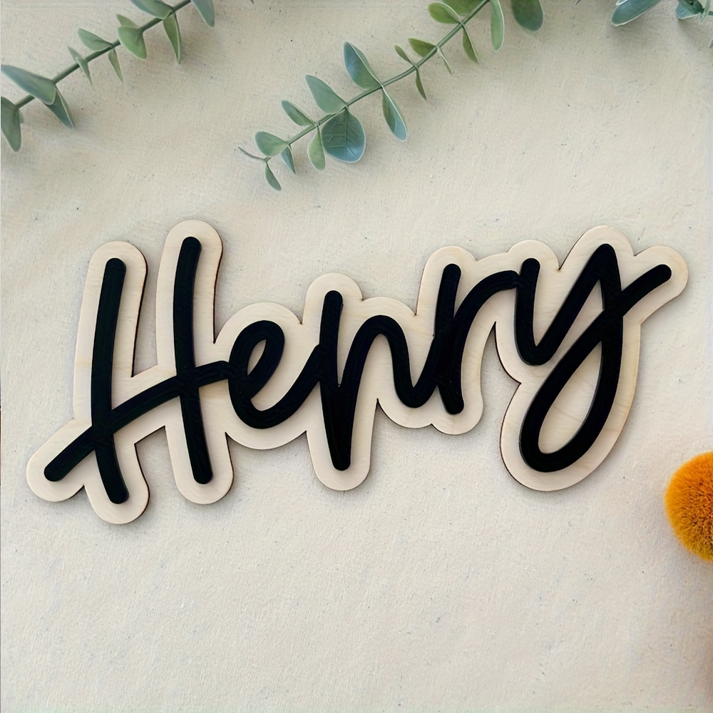 Customizable Double-Layered Wo - Home Decor Names ulasan dan harga