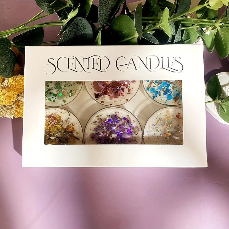 Set of 6 Scented Candles Fragr - Scented Candle Set ulasan dan harga