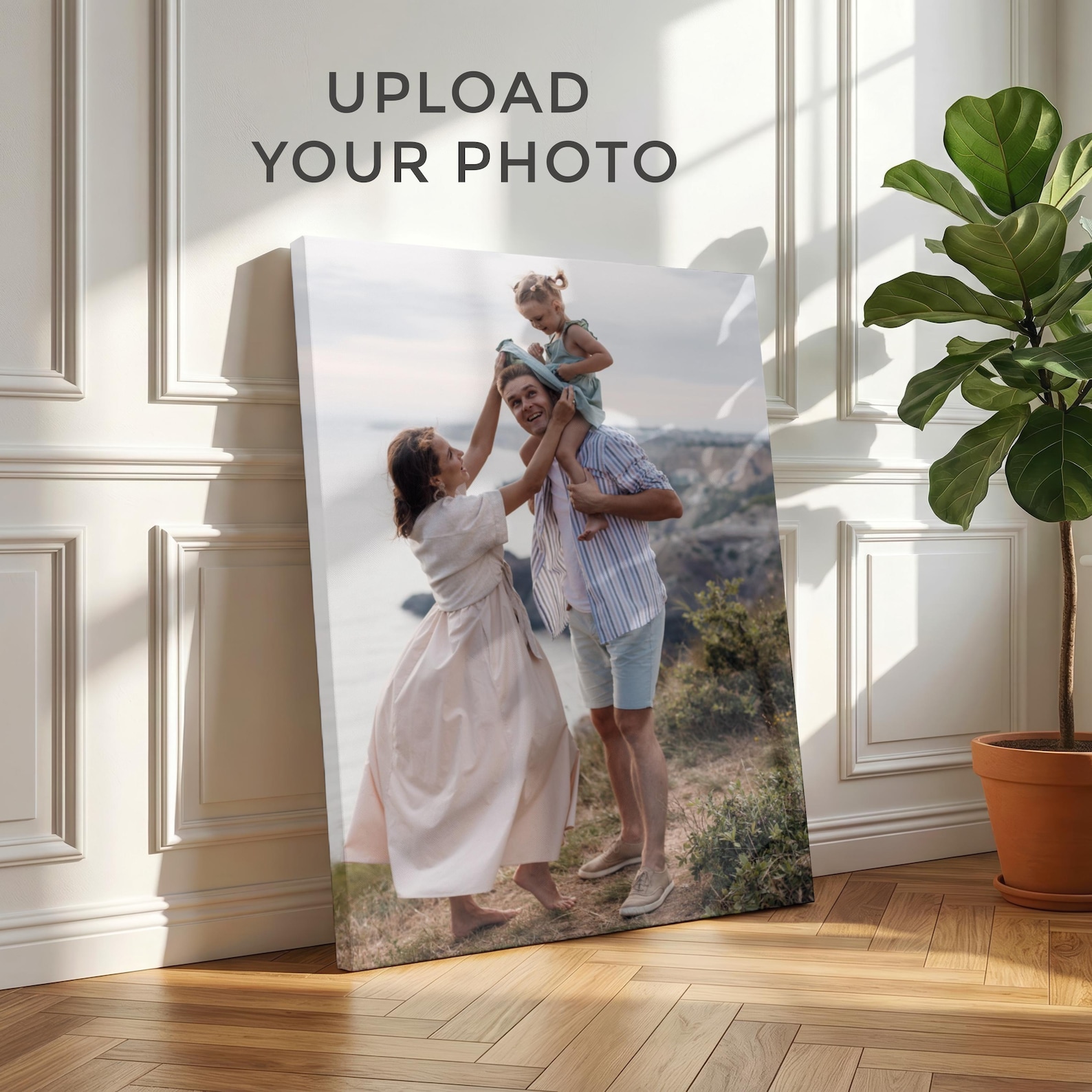 Personalized Photo Canvas, Cus - Home Decor Design ulasan dan harga