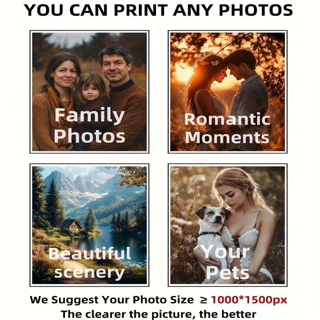 Personalized Photo Canvas, Cus - Home Decor Design ulasan dan harga