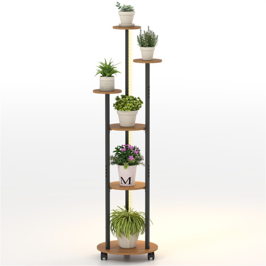 6-Tier Plant Stand with RGB Li - Home Decor Free App ulasan dan harga