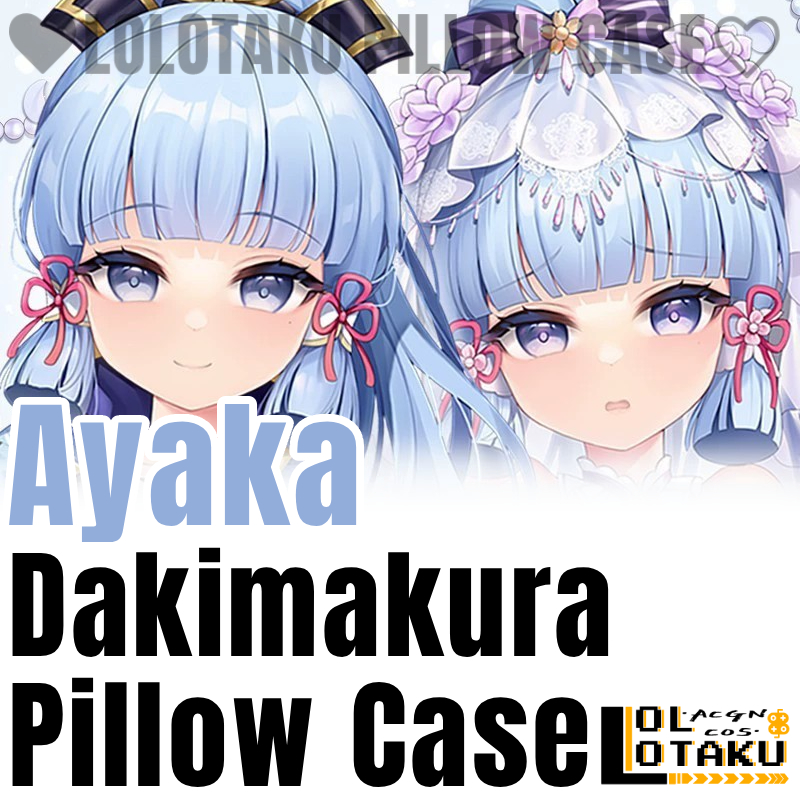 Ayaka Dakimakura Genshin Impac - Home Decor Game ulasan dan harga