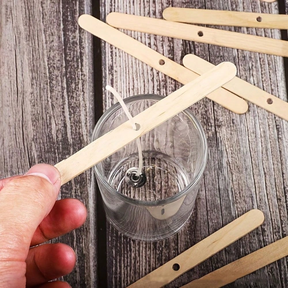 5/10/20/30/50pcs Wooden Candle - Scented Candle Set ulasan dan harga