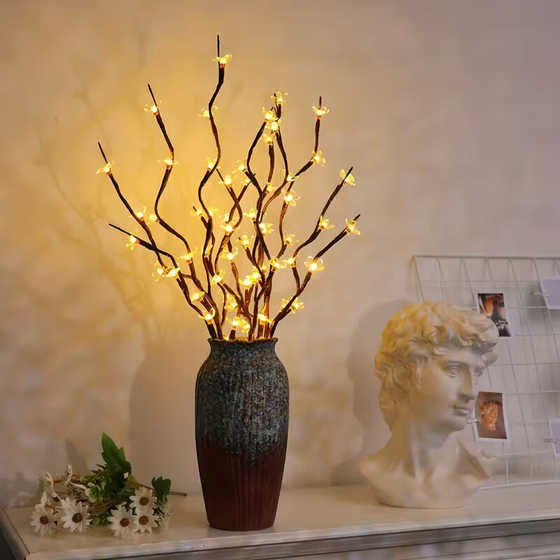 1/2PC 20LED Cherry Blossom Tre - Home Decor Lamp ulasan dan harga