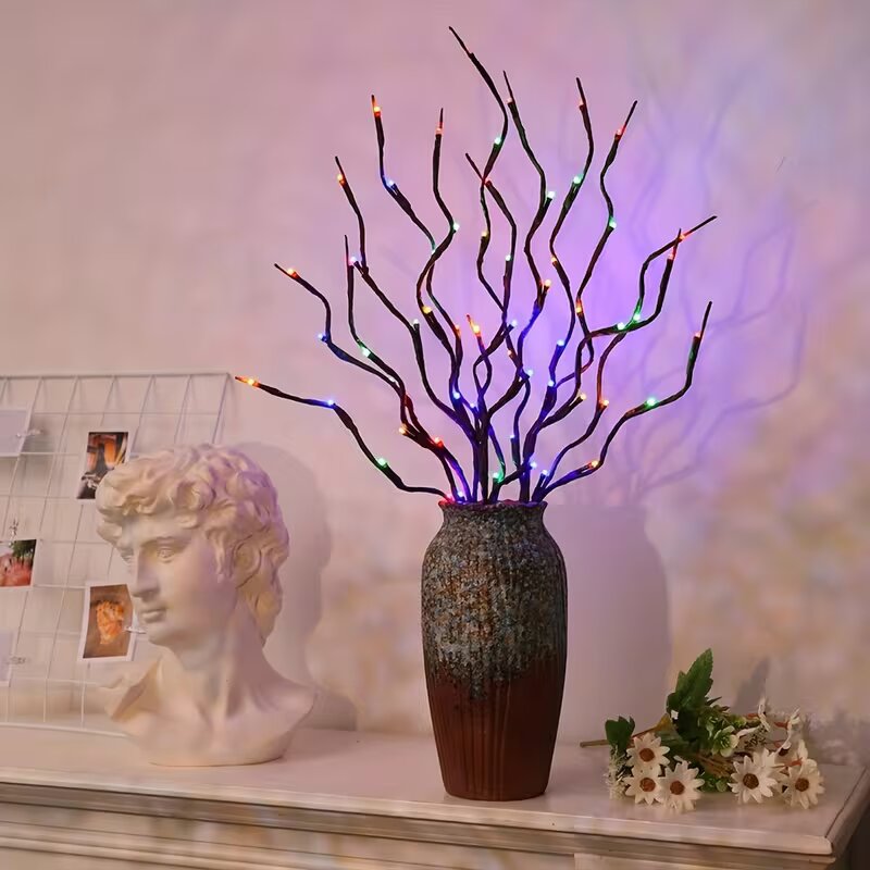 1/2PC 20LED Cherry Blossom Tre - Home Decor Lamp ulasan dan harga