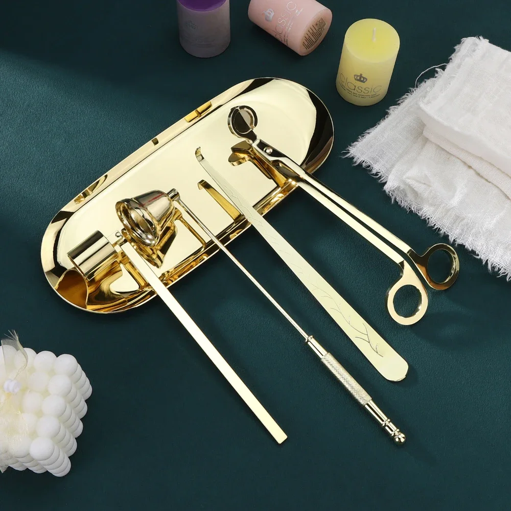 5-1 Candle Care Kit Stainless  - Scented Candle Set ulasan dan harga