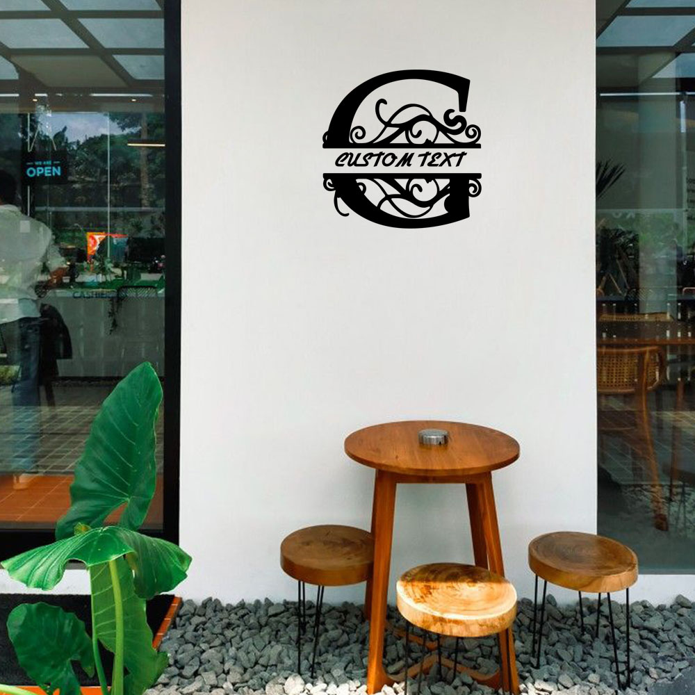 1PC Creative Letter G Personal - Home Decor Sticker ulasan dan harga