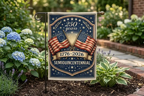 Years America Garden Flag Outd - Home Decor Usa ulasan dan harga