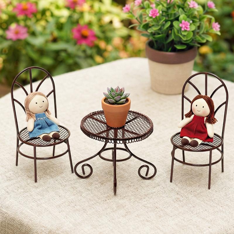 1/3Pcs Dollhouse Garden Displa - Home Decor Retailers ulasan dan harga