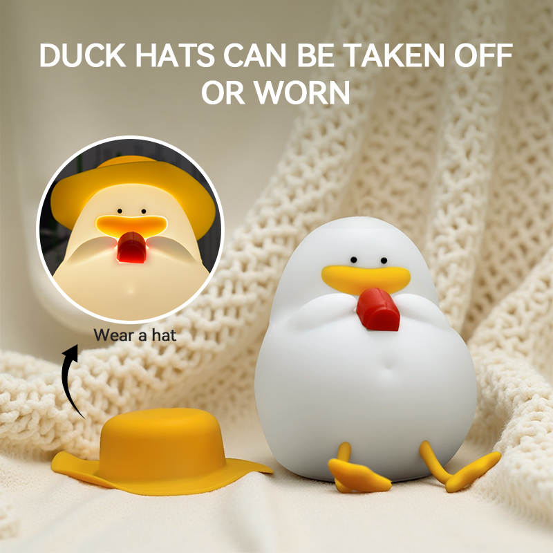 Happy Duck Night Light,Touch-C - Home Decor Lamp ulasan dan harga