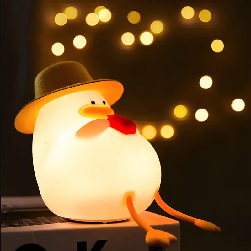 Happy Duck Night Light,Touch-C - Home Decor Lamp ulasan dan harga