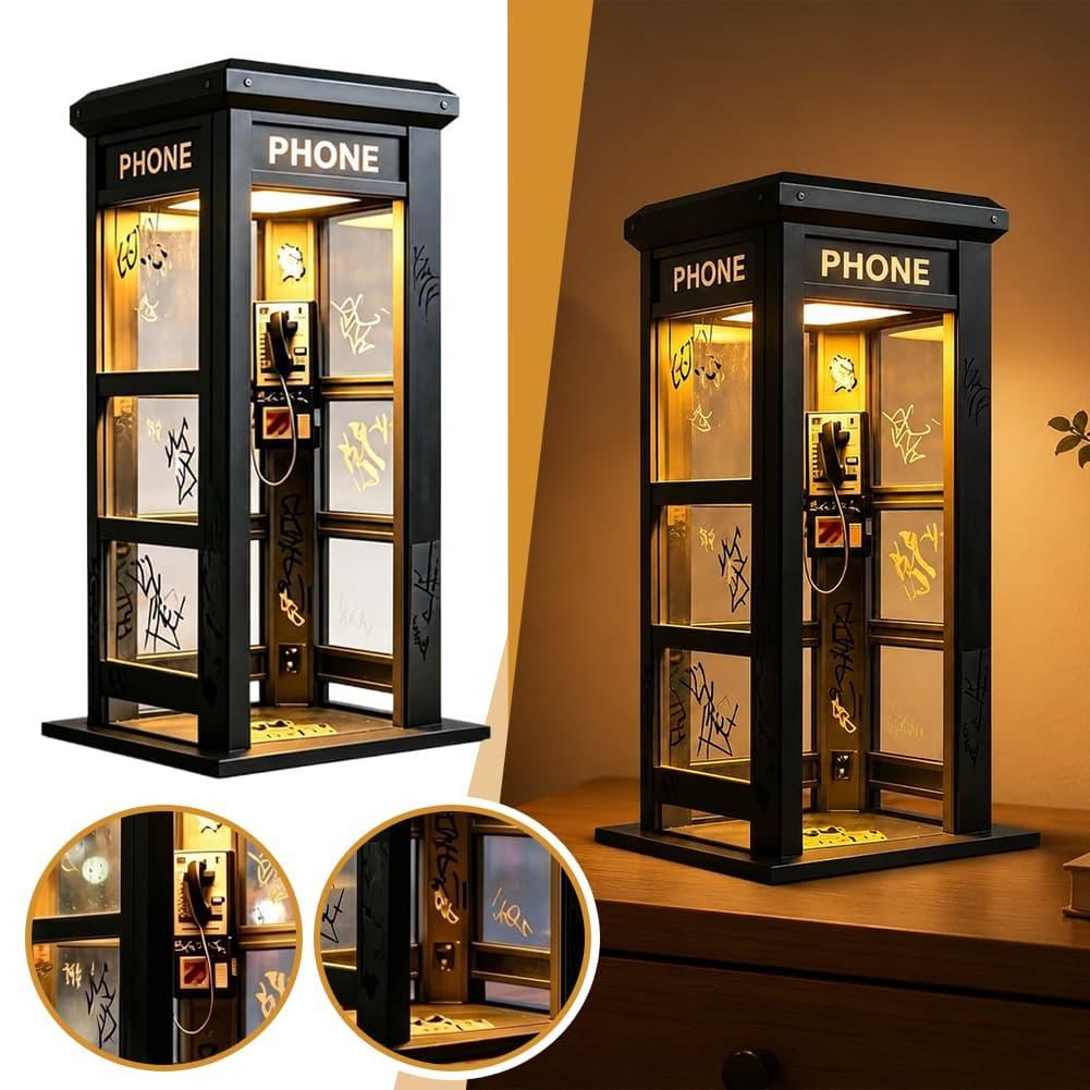 Vintage London Telephone Booth - Home Decor Lamp ulasan dan harga