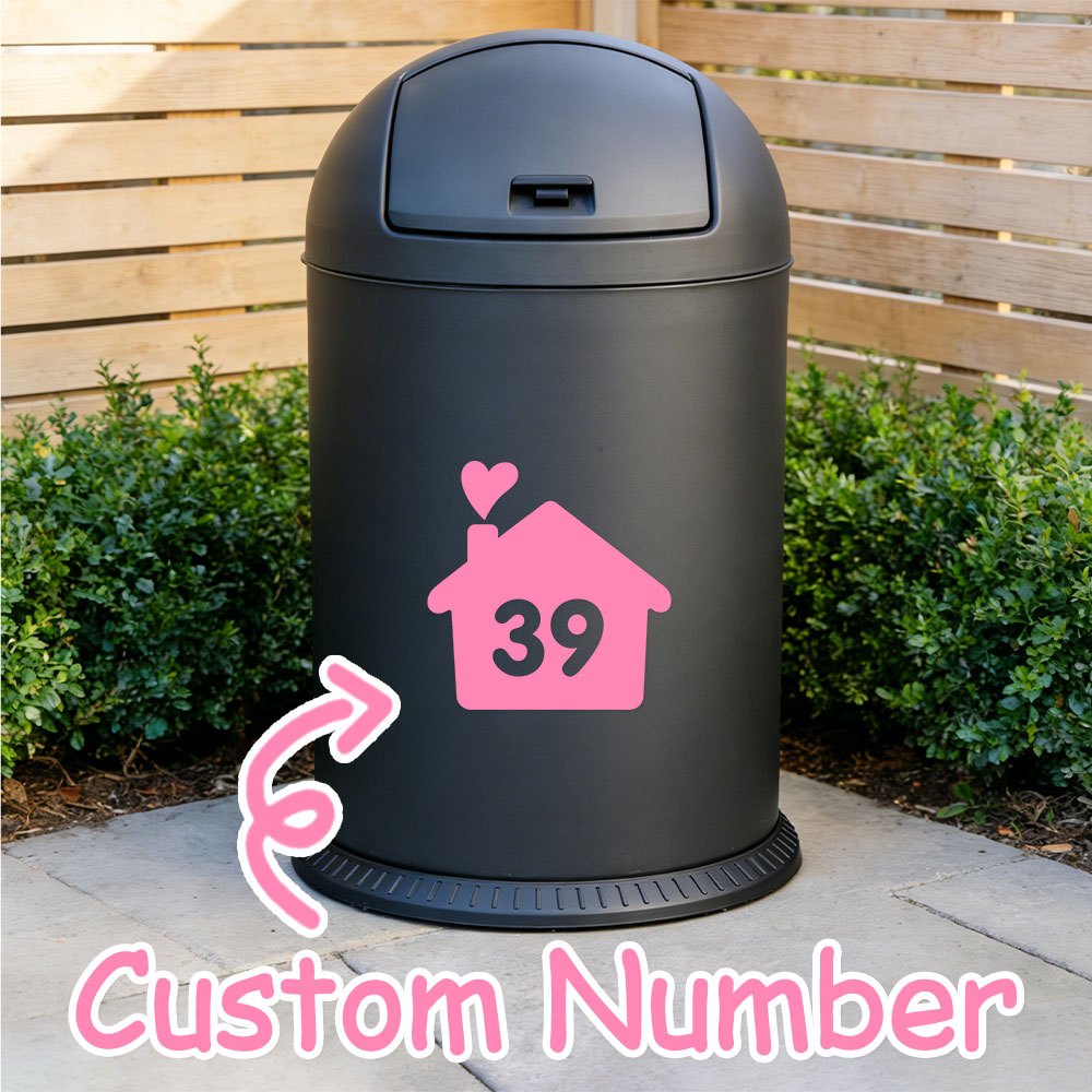 1PC/3PCS Custom House Number S - Home Decor Sticker ulasan dan harga