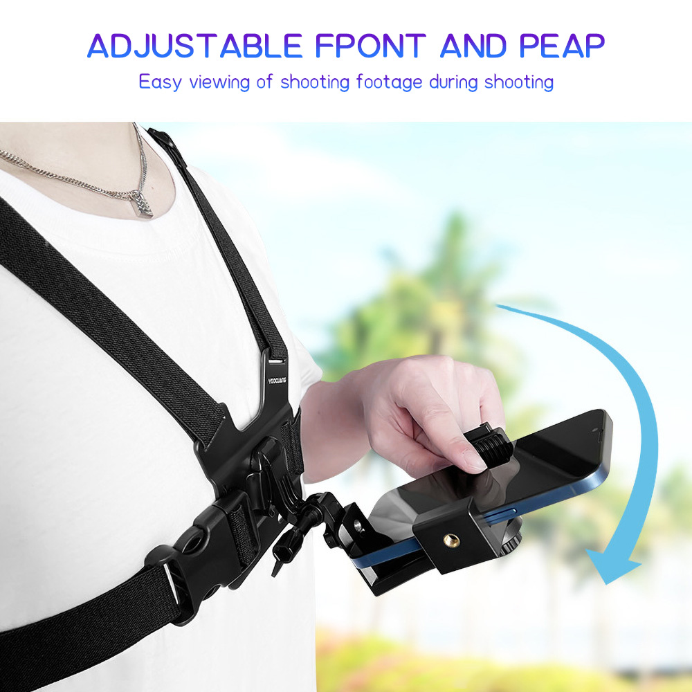 Chest Mount Phone Strap Holder - Home Decor Design ulasan dan harga