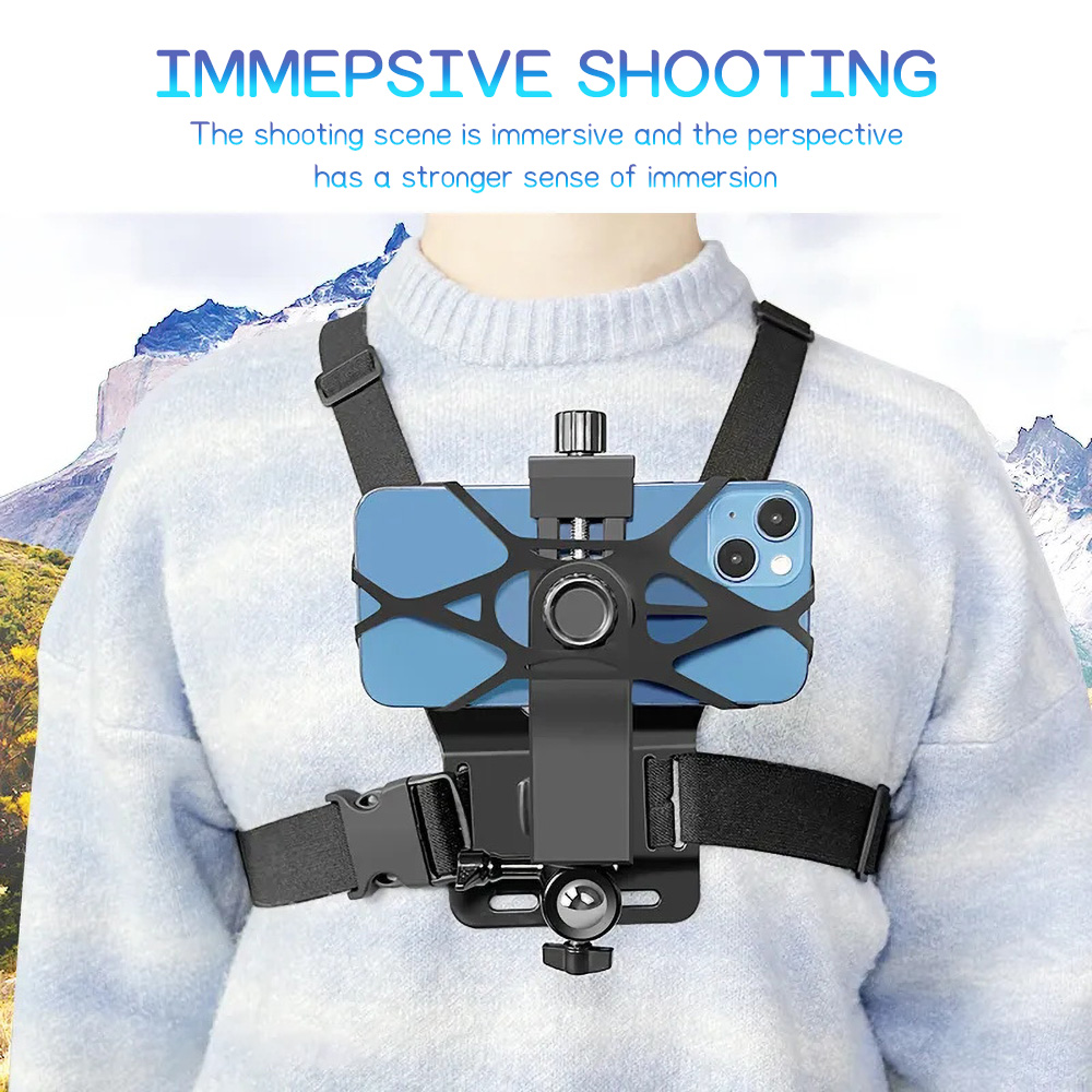 Chest Mount Phone Strap Holder - Home Decor Design ulasan dan harga