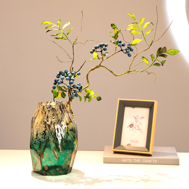 Glass Vase Irregular Gradients - Terrarium Glass Bottle ulasan dan harga